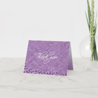 Thank you card - Grape Vines