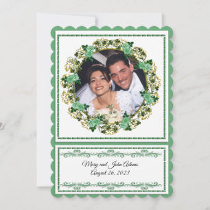 Thank you card Irish theme