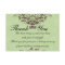 Thank You Card - Mint Green & Chocolate Brown