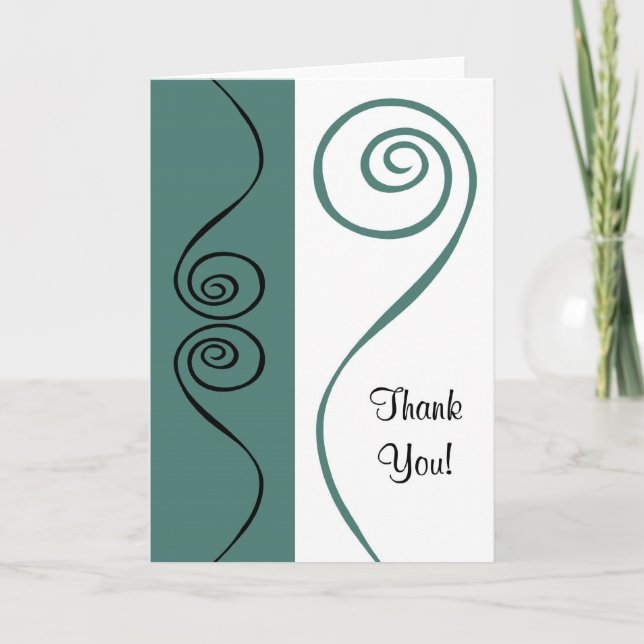 Thank You Card Modern (Front)