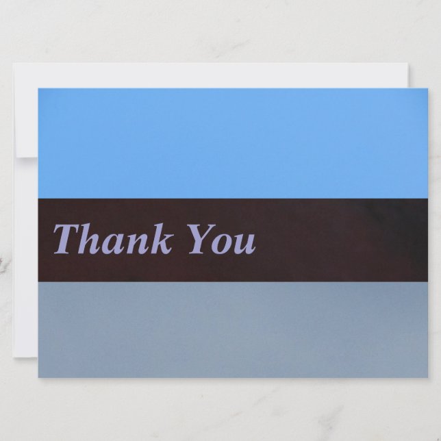 Thank You Card - Multipurpose Card (Front)