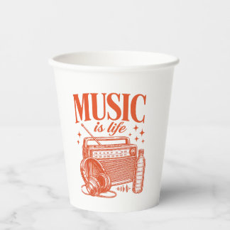 thank you card paper cups