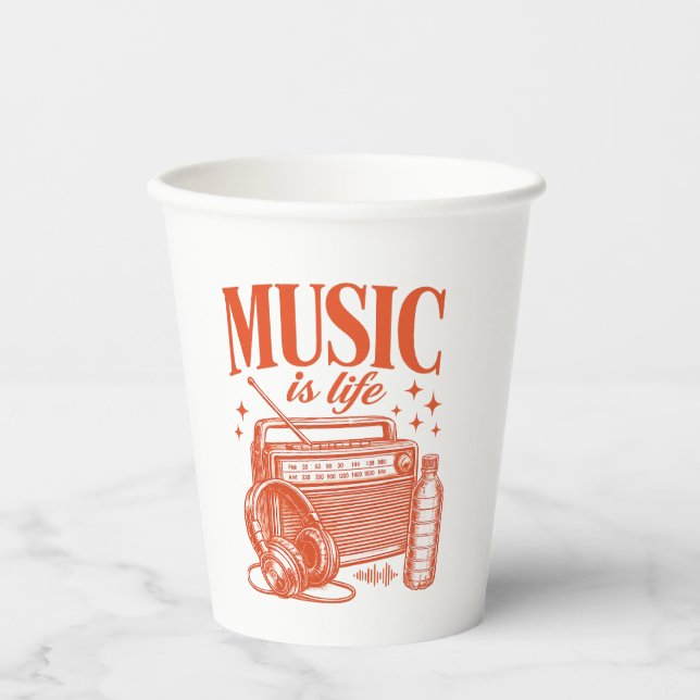 thank you card paper cups (Front)