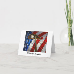Thank you card to Coach