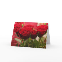 Thank You Card with Roses