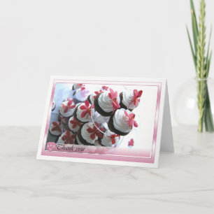 Thank you card with yummy Cakes