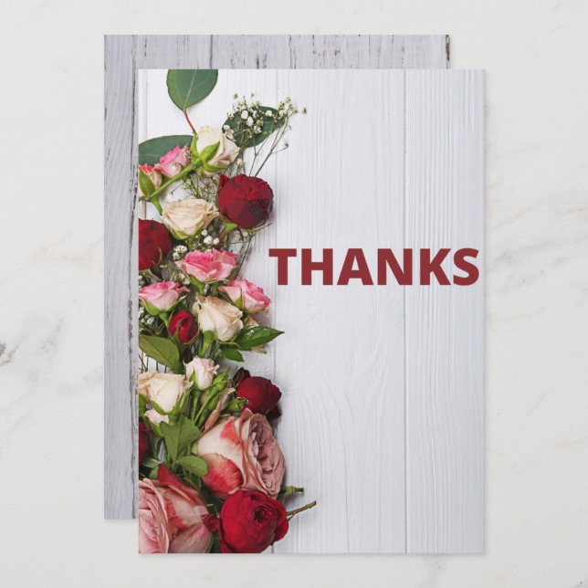 Thank You Cards (Front/Back)