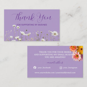 Thank You Cards – A Sweet Touch for Your Customers