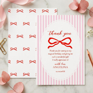 Thank You Cards Baby's first birthday.