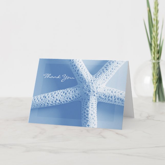 Thank You Cards Beach Theme (Front)