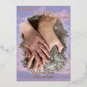 Thank You Cards: Dream Clouds Lover Theme