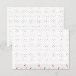 Thank You Cards Flat Custom Elegant