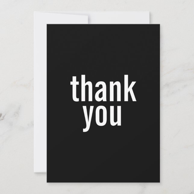 Thank You Cards for a Bar Mitzvah (Front)