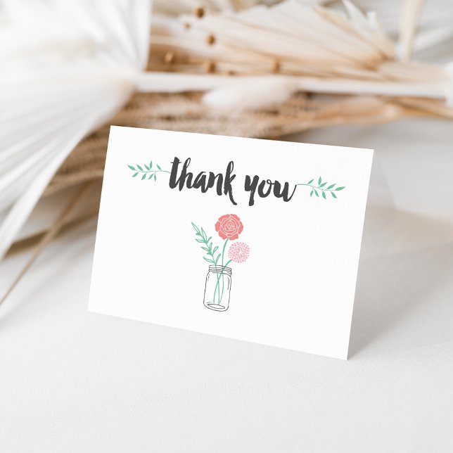 Thank You Cards | Mason Jar (Creator Uploaded)