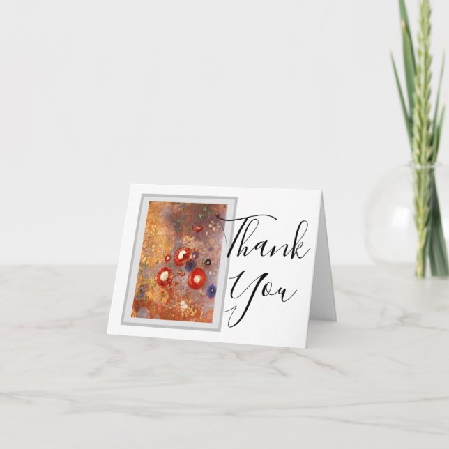 Thank You Cards - Poppies (Front)