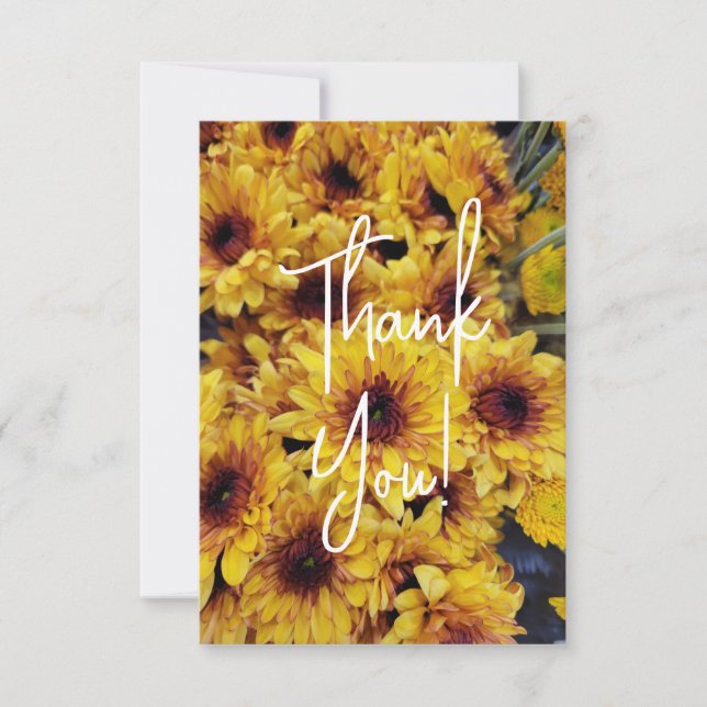 Thank You Cards Sunflower (Front)