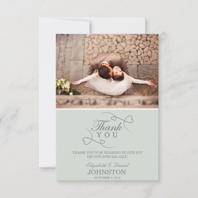 Thank You Cards | Wedding (Front)