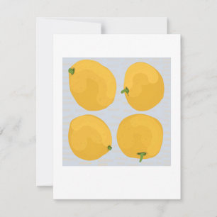 Thank-you Cards with Oranges
