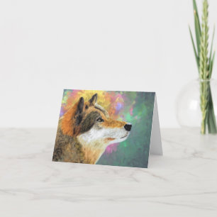Thank You Cards - Wolf Art