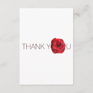 THANK YOU CART CARD