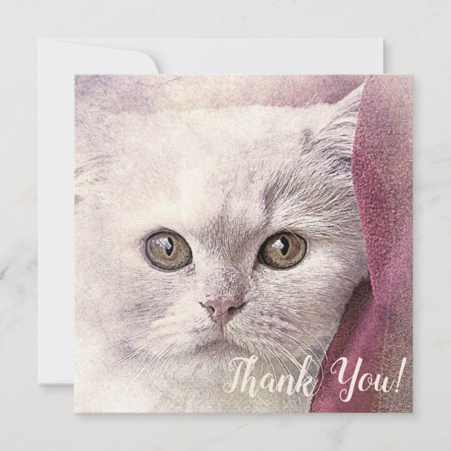 Thank You Cat Card (Front)