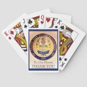 THANK YOU  CCPD PLAYING CARDS