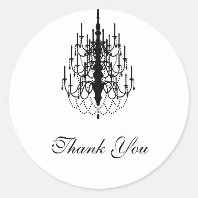 thank you chandelier seal (Front)