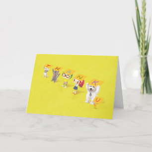 Thank You Characters Card