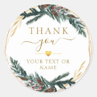 Thank you! Christmas Botanical