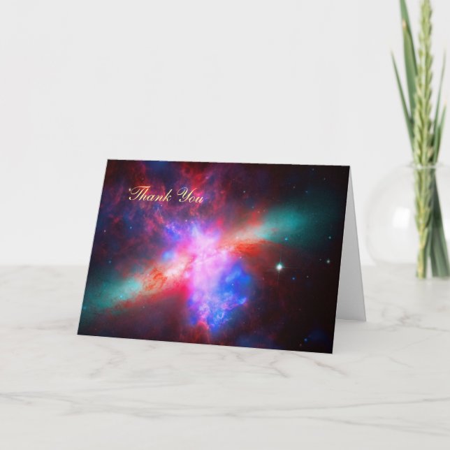Thank You - Cigar Galaxy, Messier 8 Card (Front)