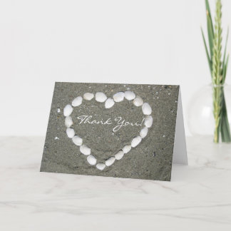 Thank You Clam Shells greeting card