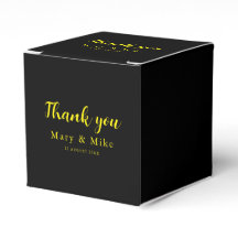 Thank You Classic 2x2x2 Favour Box for Any Occasio