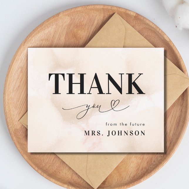 Thank You Cloud Nine 9 Heart Script Bridal Shower (Creator Uploaded)