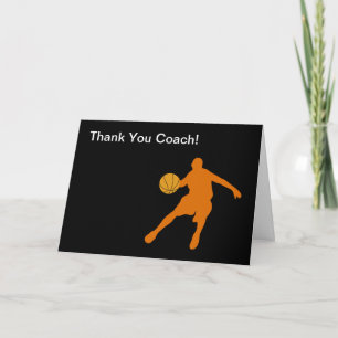 Thank You Coach Basketball Cards