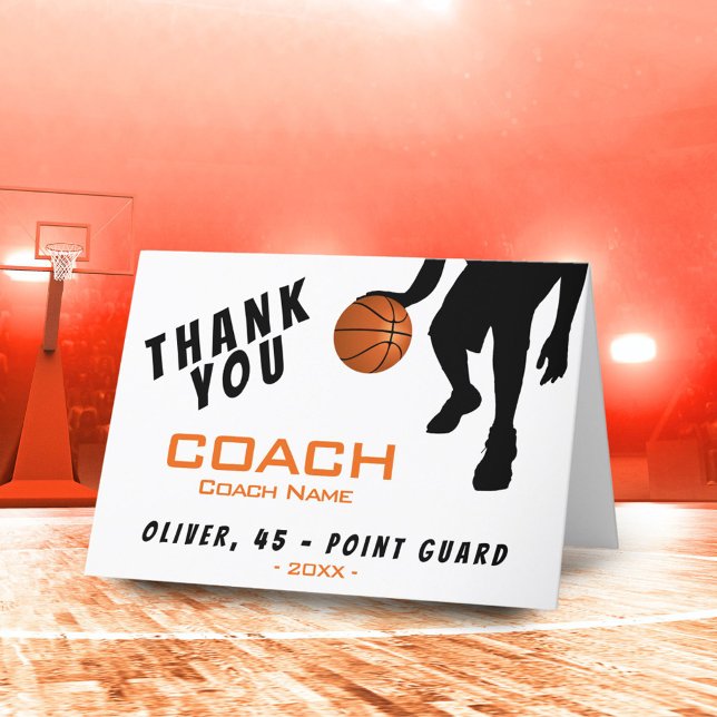 Thank you Coach Basketball Player Card (Creator Uploaded)