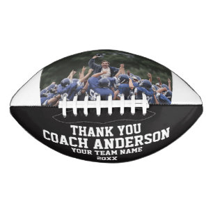 Thank You Coach Modern Cool Unique From The Team Football