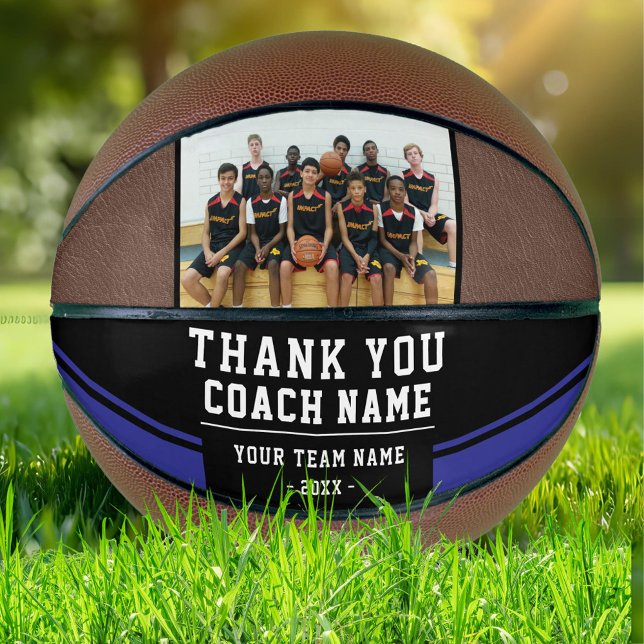 Thank you Coach Team Name and Photo Basketball (Creator Uploaded)