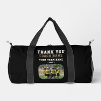 Thank you Coach Team Name Photo