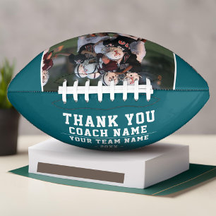 Thank you Coach Team Name Photo Football