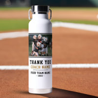 Thank you Coach Team Name Photo