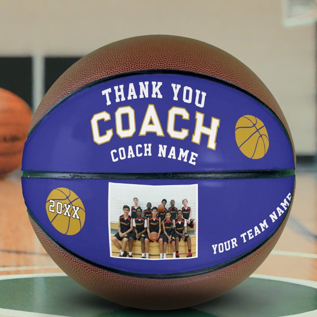 Thank you Coach Team Photo Basketball (Creator Uploaded)