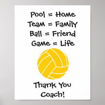 Thank you Coach Wall Art