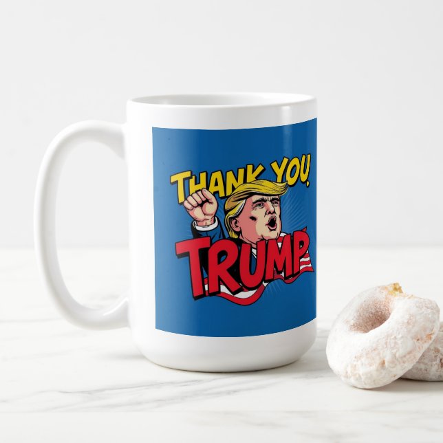 Thank you coffee mug (With Donut)