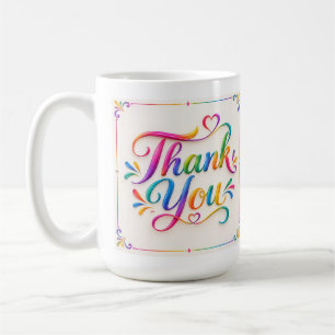 Thank you coffee mug