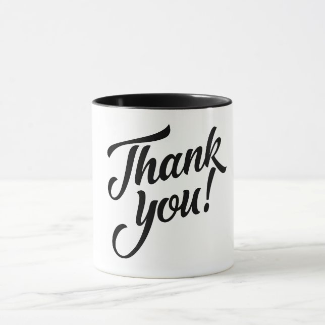 Thank You combo mug (Center)