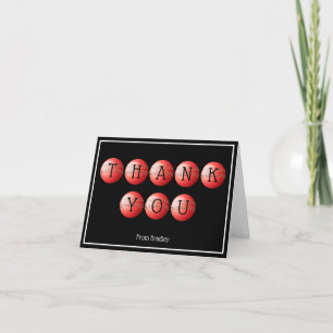 Thank You Cricket Custom Personalised