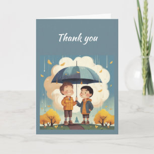 Thank You Custom For One Who Helped you Card