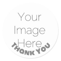 thank you custom photo & text
