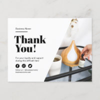 Thank You Customer Loyalty Discount Massage Salon