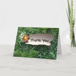 Thank you(customisable) thank you card